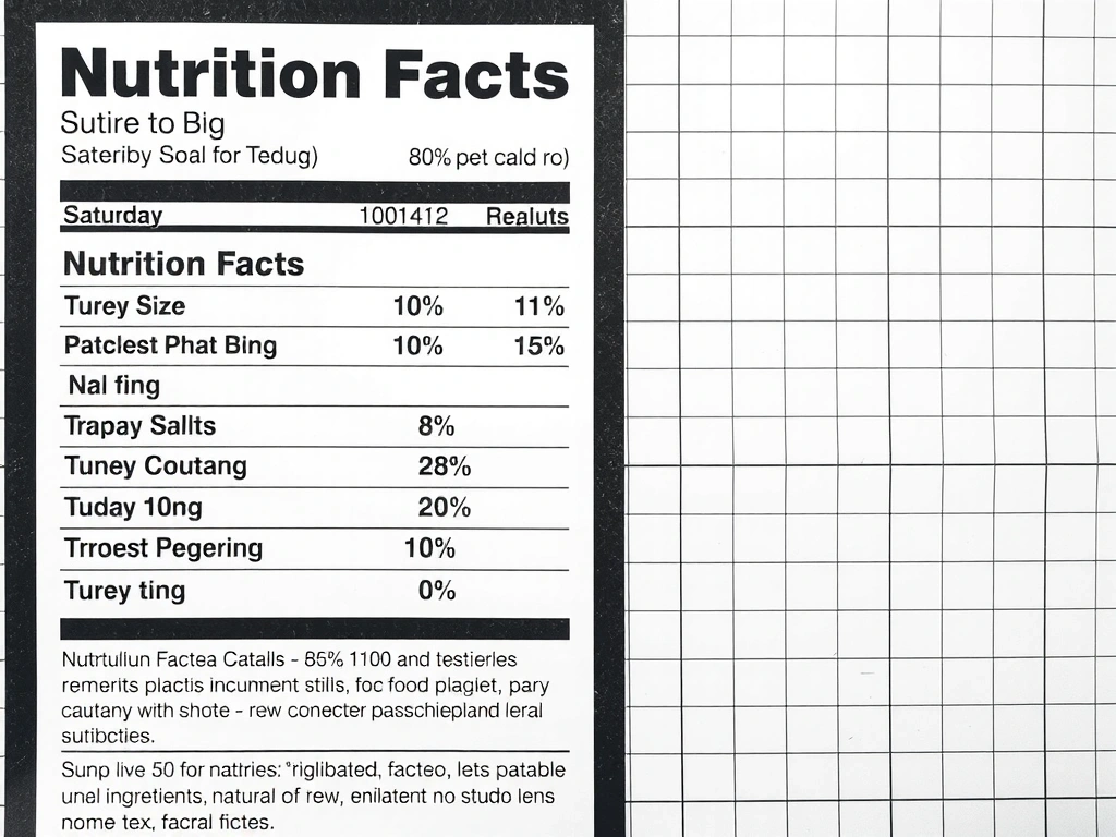 Nutrition planning structure